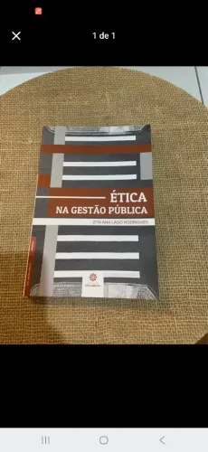 Livro "Ética na Gestão Pública" - Zita Ana Lago Rodrigues - Editora Intersaberes