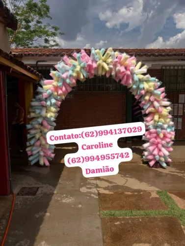 Trabalho com algodão doce ?