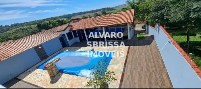 Chácara com 4 dormitórios à venda, 1000 m² por R$ 2.200.000,00 - Terras de Santa Rosa - Sa