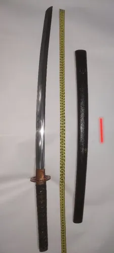 Espada Katana Forjada e Totalmente Artesanal Com Certificado das Espadas Suemitsu.