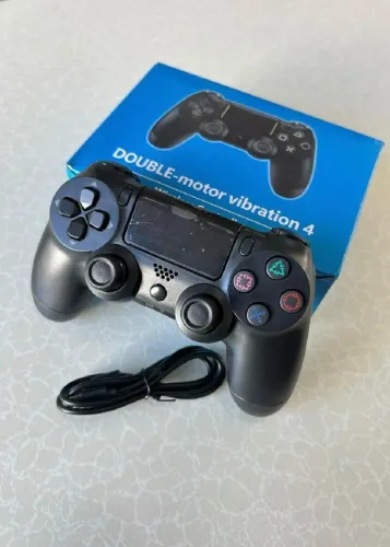 Controle Sem Fio para PS4 e PC - Preto com Touchpad