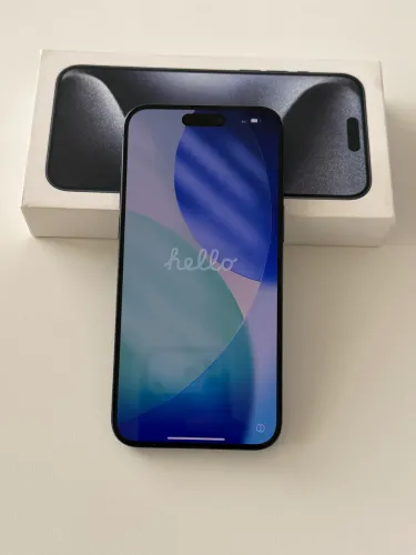 iphone 15 pro max 512gb azul Titânio 