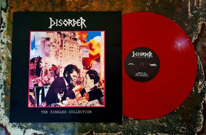 Disorder - The Singles Collection, Vinil Vermelho - Ratos de Porão 