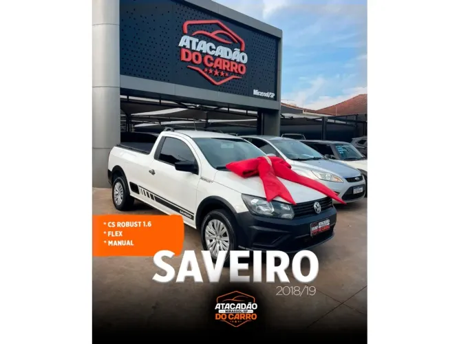 Volkswagen Saveiro Robust 1.6 Total Flex 16V 2019