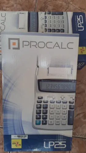 Calculadora de impressao procalc LP25.