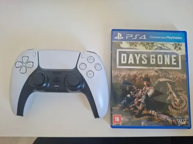 Controle Dual Sense + Jogo Days Gone