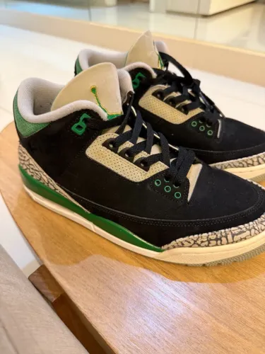 Nike Air Jordan 3 Retro Pine Green Original Tam. 40