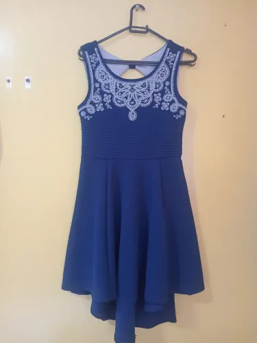 Vestido azul infantil 