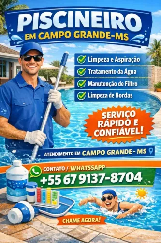 Piscineiro em Campo Grande MS