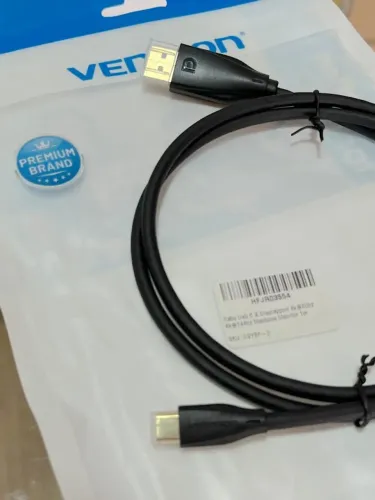 Cabo Usb C e Displayport 8k 60hz 4k 144hz Macbook Monitor 1m