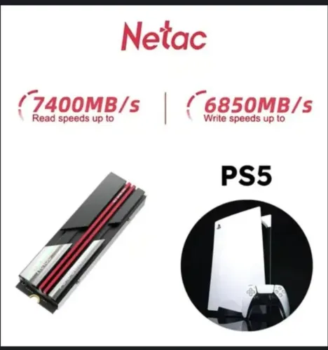 Nvme 2TB Netac Alto Desempenho - Saúde 100%