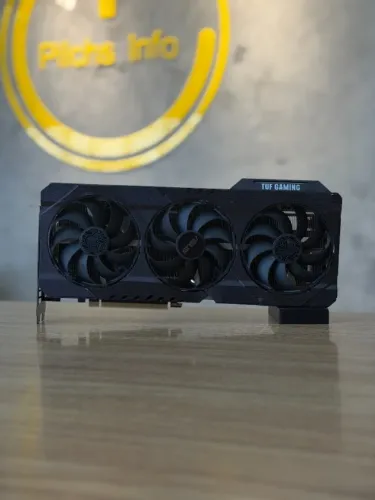 Placa de Vídeo ASUS TUF Gaming GeForce RTX 3070 OC | 8GB GDDR6 