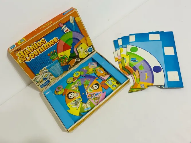 Jogo Antigo Hábitos E Costumes Toyster Raro Anos 80 90