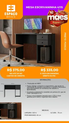 MÓVEIS DIVERSOS COM ENTREGA E MONTAGEM GRÁTIS EM FORTALEZA