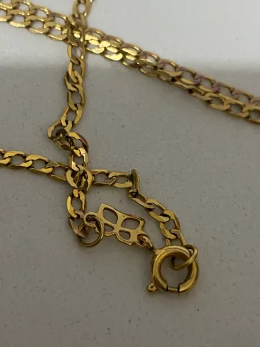 CORRENTE BANHADA A OURO ROMANEL