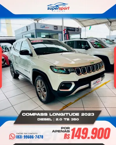 Jeep Compass Long. TD 350 2.0 4X4 Diesel AUT 2023