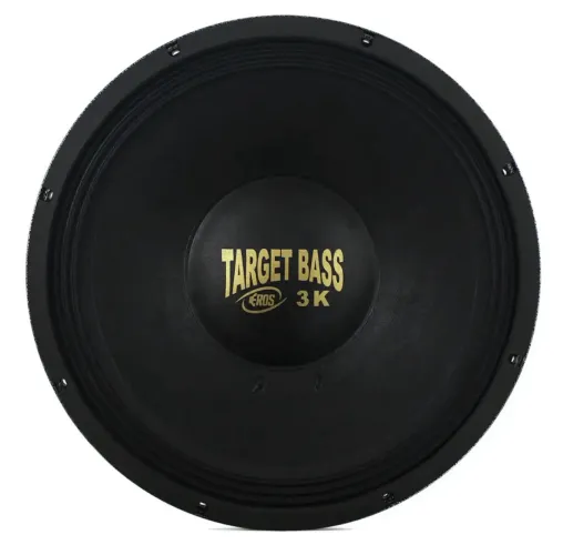 Subwoofer Eros E-15 Target Bass 1500W RMS 15 Polegadas 4? Preto