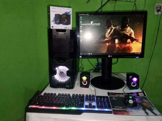 CPU completa core i7 +16ram + tela 19