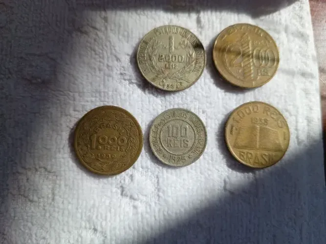 Moedas raras antigas