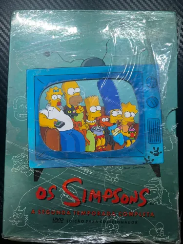 dvd os simpsons temporada 2 ( edição para colecionar )