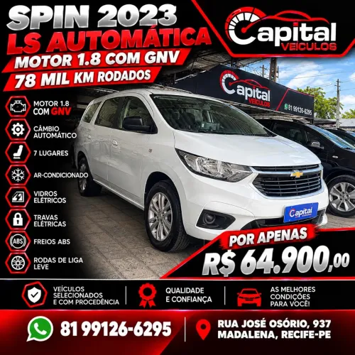 Chevrolet Spin LS 1.8 8V Econo.flex 5P AUT 2023