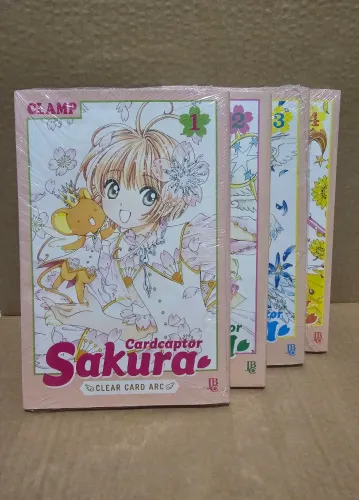 Mangá Cardcaptor Sakura: Clear Card Arc 1 ao 4 LACRADO