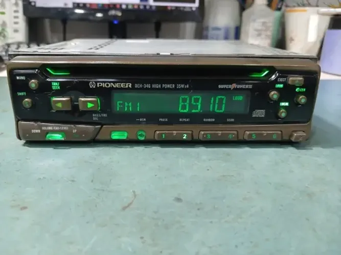 Radio Pioneer DEH-346 Bluetooth e Led