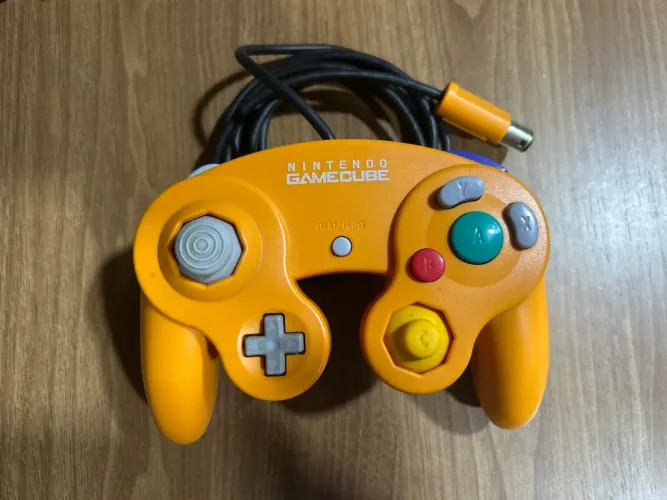 Controle Nintendo Game Cube Laranja Original 