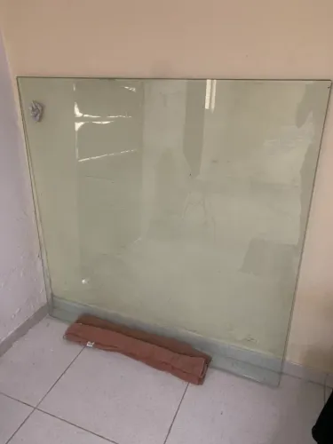 Tampo de mesa de vidro