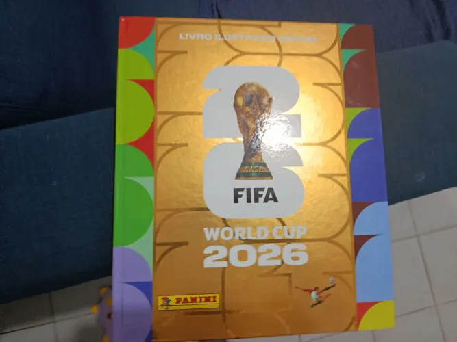 ALBUM DOURADO CAPA DURA COMPLETO FIFA WORD CUP 2026