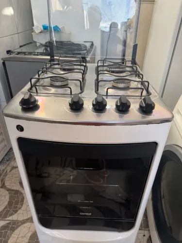 Fogão funcionando tudo perfeitamente já é o menor valor 