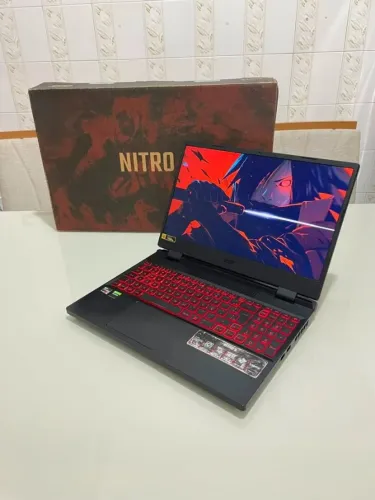 Acer Nitro 5 | Ryzen 5 7535HS | RTX 3050 4GB | 8GB RAM | SSD 512GB | Tela 144Hz