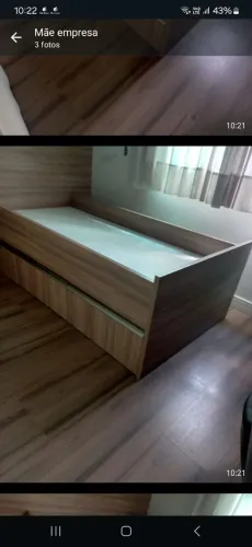 Cama com gavetas