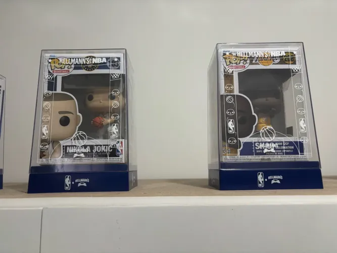 Vendo bonecos pop basketball colecionador hellmanns na NBA