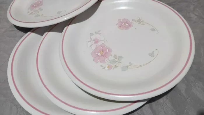 Pratos de porcelana