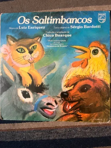 LP - Os Saltimbancos - Os Saltimbancos 1977