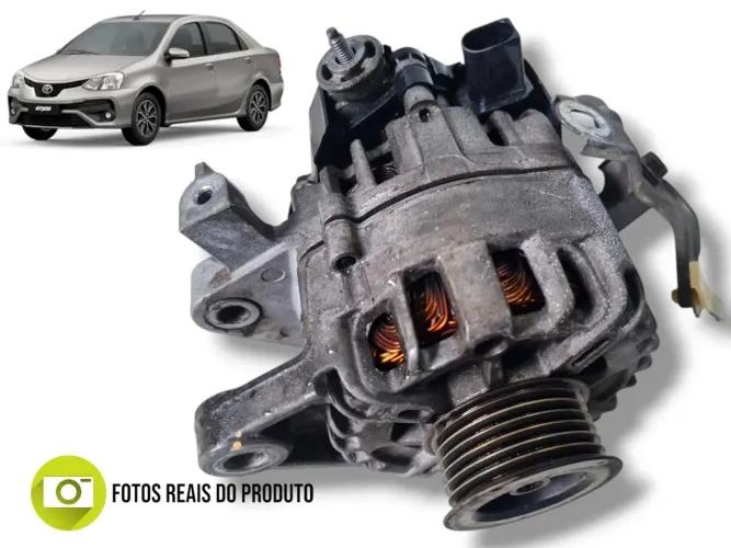 Alternador Flex Toyota Etios Sedan 2017 A 2023 270600y360