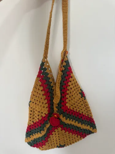 Bolsa crochê
