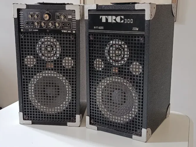 Caixas Acústica Amplificada Ativa e Passiva TOP Completa Impecável
