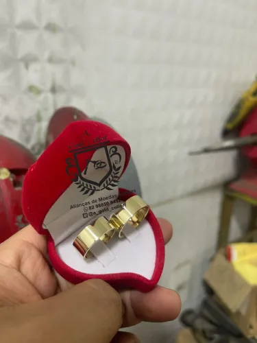 Aliança modelo Liso promoção