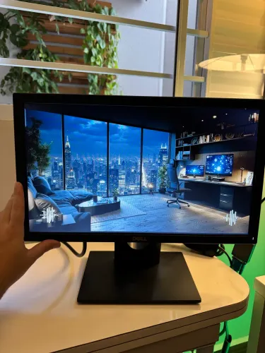 Monitor Dell E1916H 18,5 - LED VGA e DisplayPort com cabos 