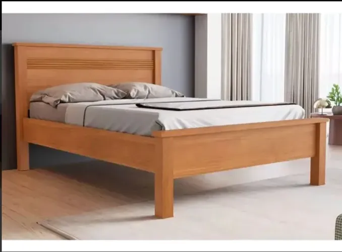 Cama de Casal Barcelona cor Cinamomo