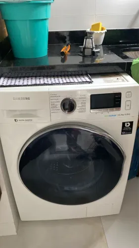 Máquina de lavar roupa frontal Samsung 