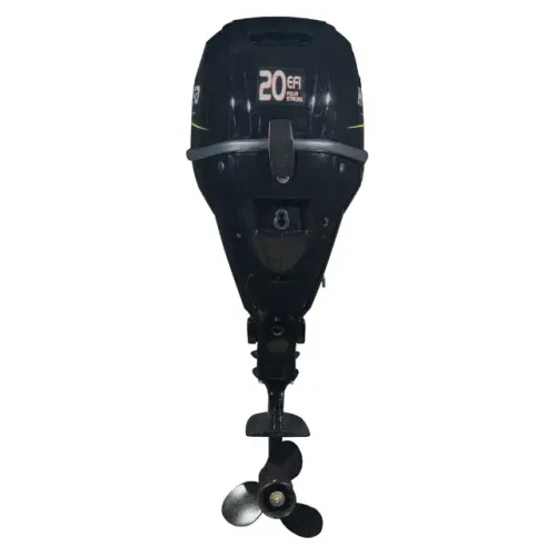 Motor Hidea 20HP 4Tempos Elétrico Comando Remoto Rabeta 15" - Motor de Popa Novo