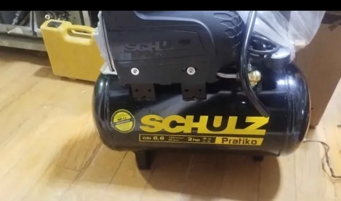 Compressor Schulz 25 litros 2HP novo, nunca usado!