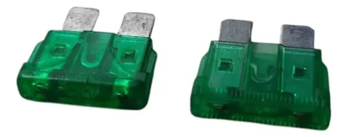 Kit C/ 2  Modulo Fusível 30 (verde) ~2