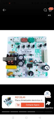 Placa de Potência Climatizador Electrolux