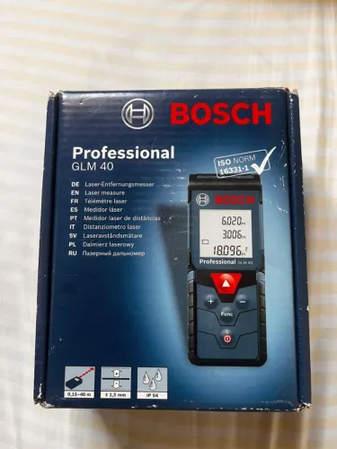 Trena digital Bosch Profissional GLM40