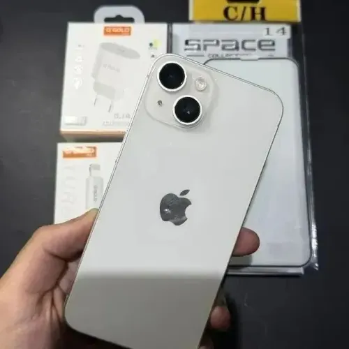iPhone 14 128GB Branco! Nunca mexido! Acc cartão! Excelente estado! COM BRINDES!