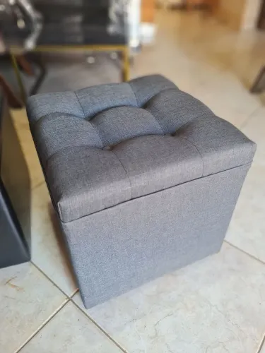 Puff reforçado com costura invertida